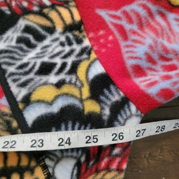 Free People Wild and Free Printed Fleece Pullover Womens S Athleisure Gorpcore - Picture 5 of 7